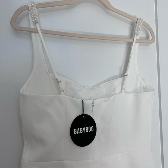 Ines maxi bridal Square Neck Bodycon Dress - Picture 6 of 8